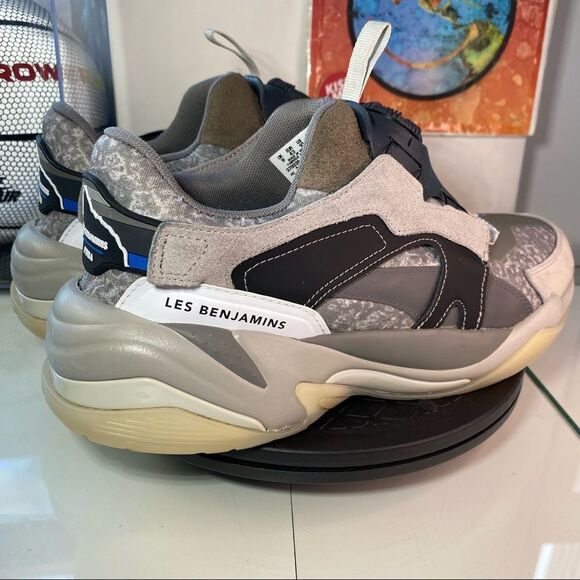 🔁 Puma x Les Benjamins Thunder Disc 'Steel Gray' - Mens 10 - Picture 5 of 12